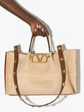 Valentino Rockstud Tote woven + Dust Cover, Size  47*25