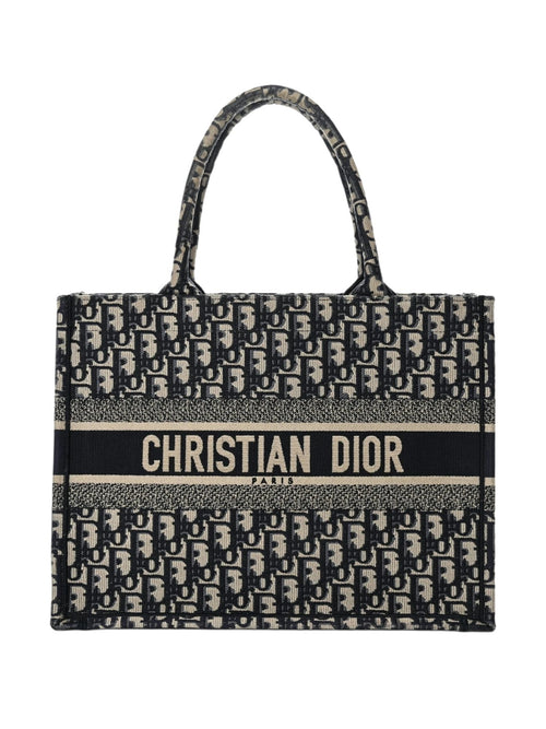 Christian Dior Medium Dior Book Tote
Ecru and Blue Dior Oblique Embroidery
, size 37*28 cm