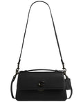 Coach Flap Crossbody Bag - Black