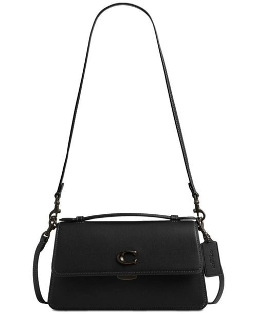 Coach Flap Crossbody Bag - Black