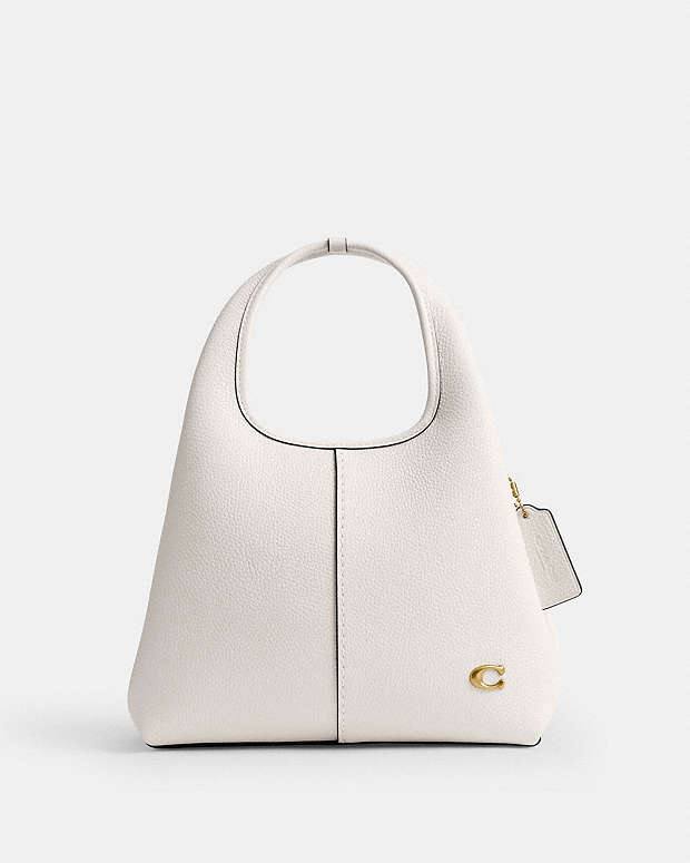 Coach Lana Hobo Bag - Ivory White