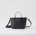 Coach Mini Tote Bag - Brown Signature Canvas