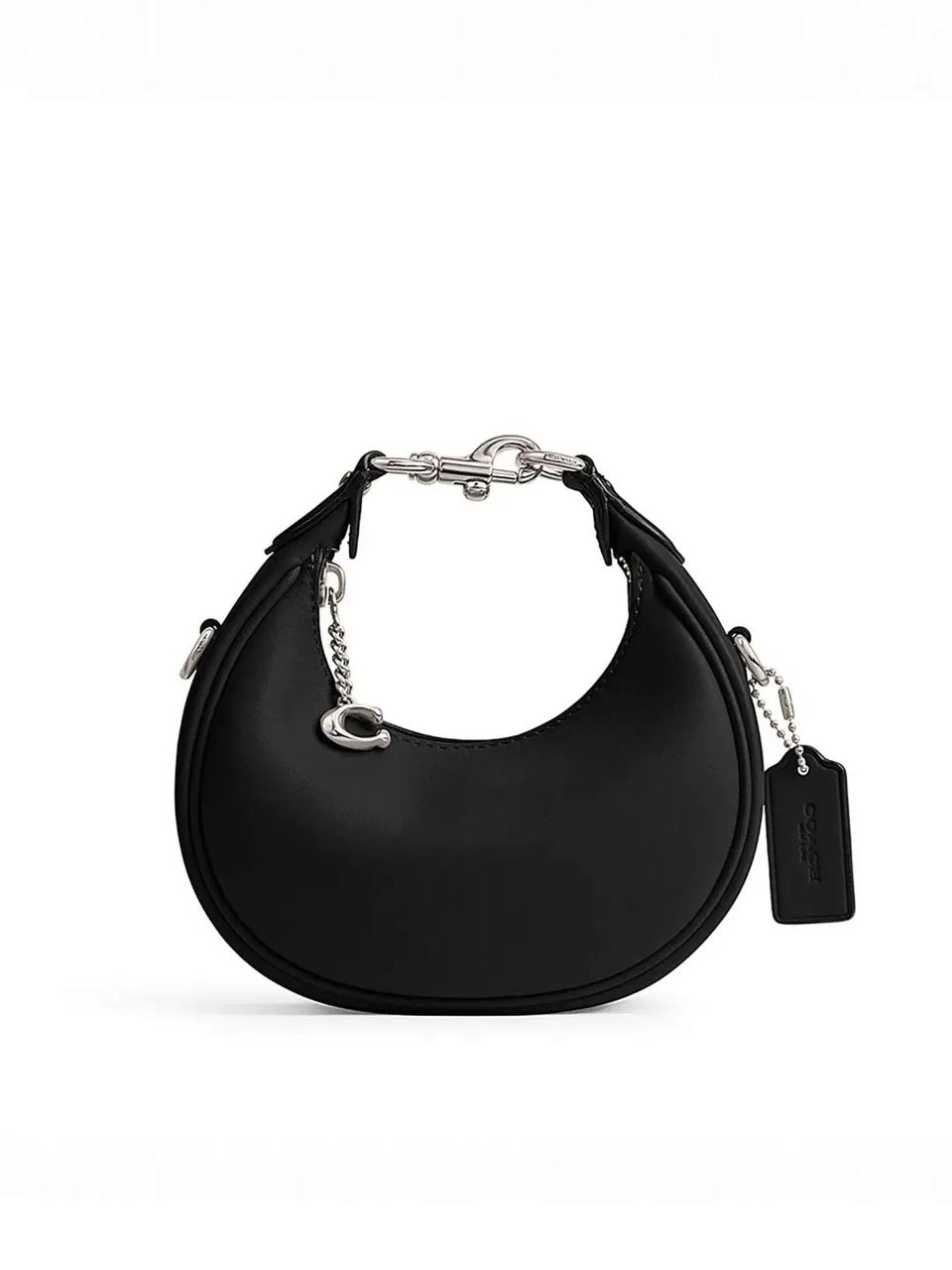Coach Moon Bag - Black Leather
