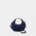 Coach Moon Bag - Denim Signature Canvas