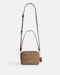 Coach Signature Camera Bag - Tan