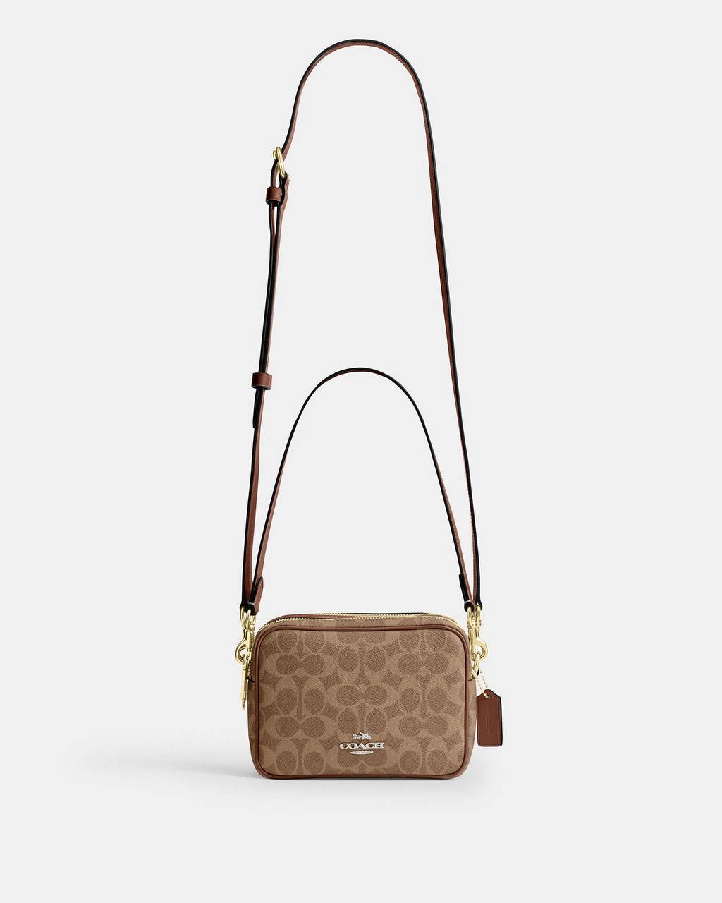 Coach Signature Camera Bag - Tan
