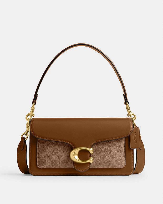 Coach Tabby Shoulder Bag - Cognac