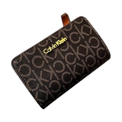 Calvin Klein Monogram Snap Wallet