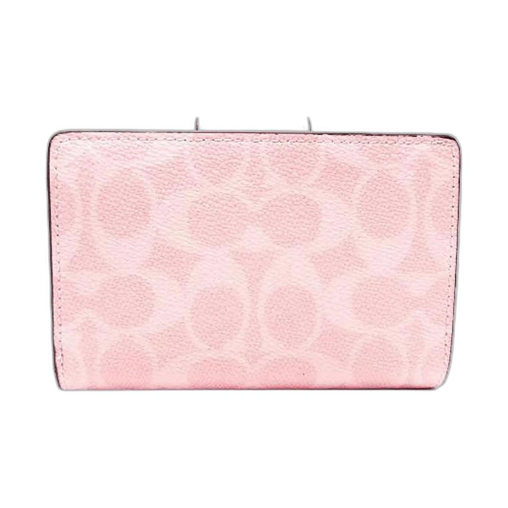 Coach Signature Snap Wallet (Blush Pink) - Coach Pink wallet (view 3)