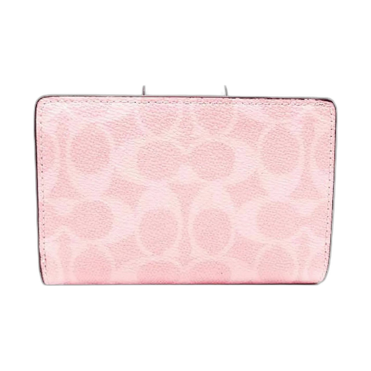 Coach Signature Snap Wallet (Blush Pink) - Coach Pink wallet (view 3)