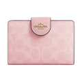 Coach Signature Snap Wallet (Blush Pink) - Coach Pink wallet