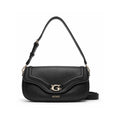 Guess Buckle Flap Shoulder Bag - Black - product photo