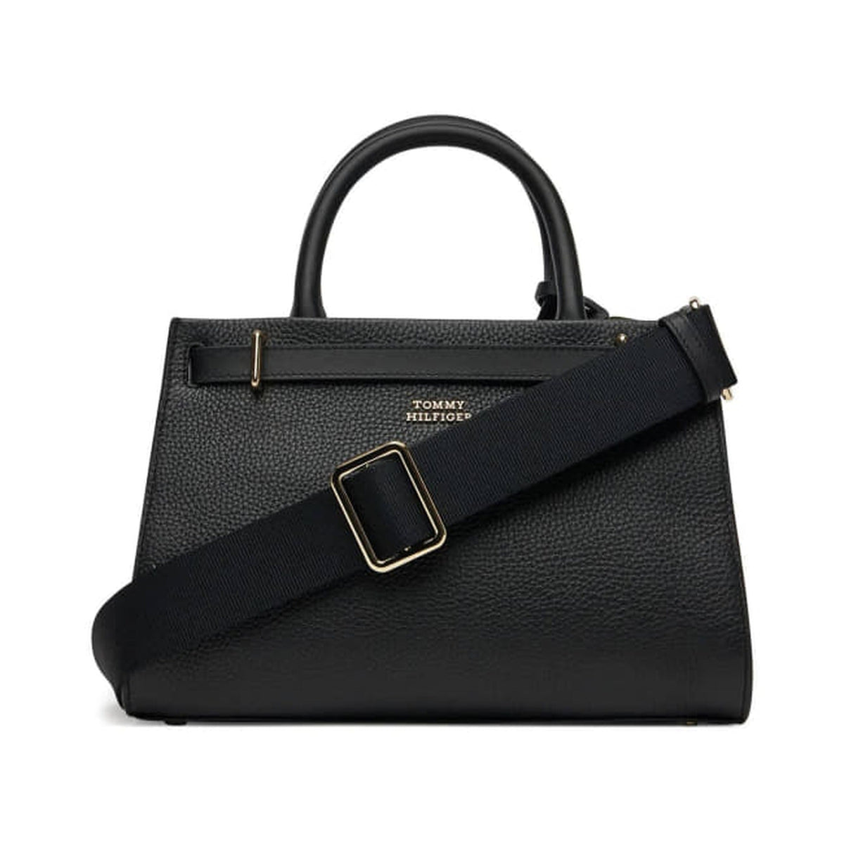 Tommy Hilfiger Belted Tote Bag - Black - product photo