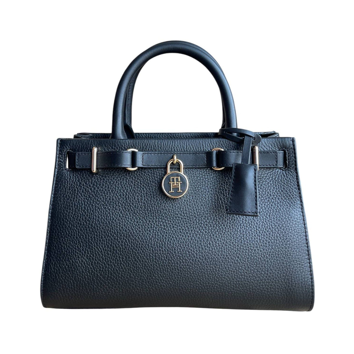 Tommy Hilfiger Belted Tote Bag - Navy - product photo