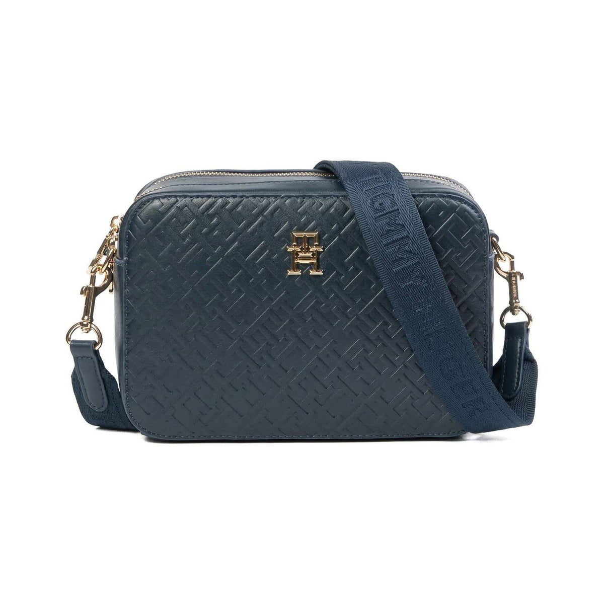 Tommy Hilfiger Embossed Camera Bag - Teal - product photo