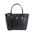 Tommy Hilfiger Embossed Logo Tote Bag - Black - product photo