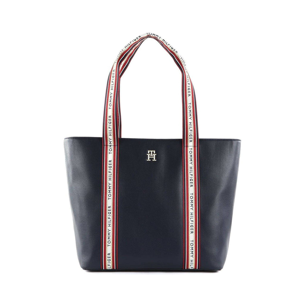 Tommy Hilfiger Signature Stripe Tote Bag - Navy - product photo