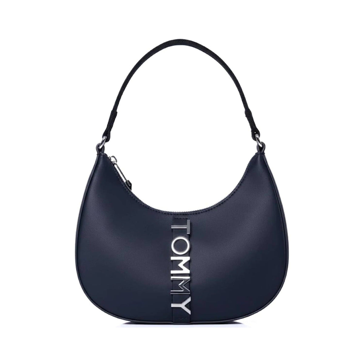 Tommy Wordmark Hobo Bag - Navy - product photo